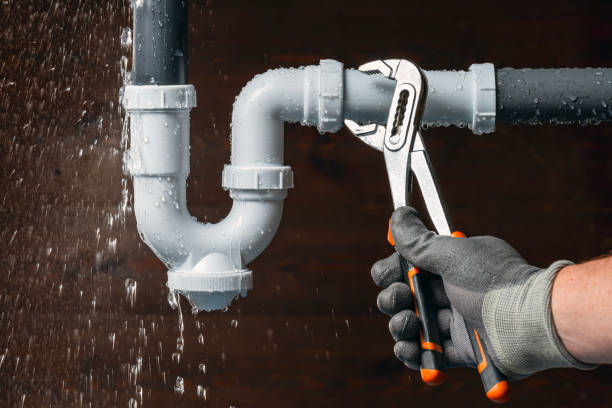 Professional Drain Cleaning technician working in Mc Coy, VA